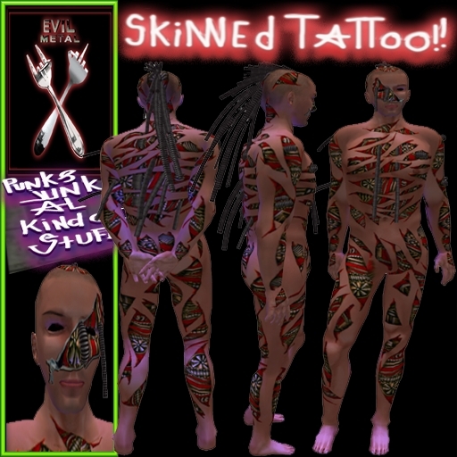 AA SKINED TATTOO BIO BOXED
