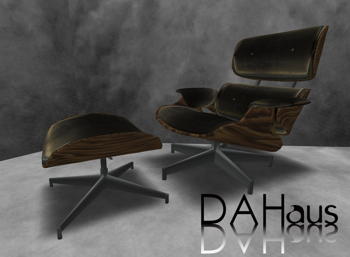 Retro leather lounge