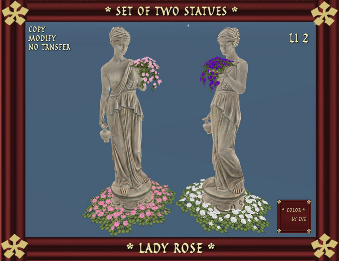 Lady Rose II - Set (pink/purple) 