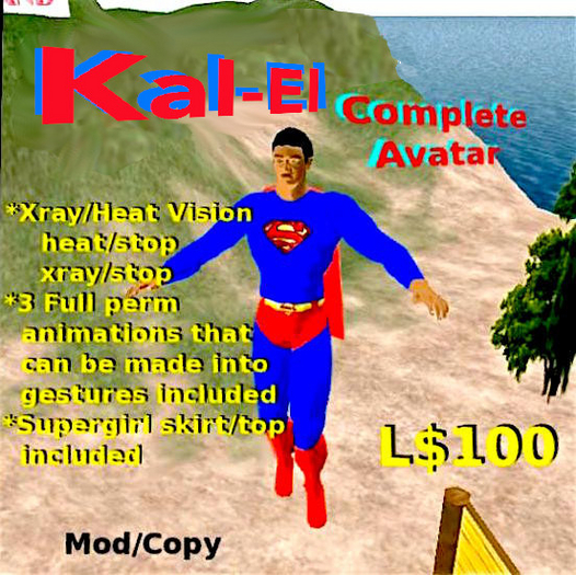 Kal-El "Man of Steel" -Complete Avatar