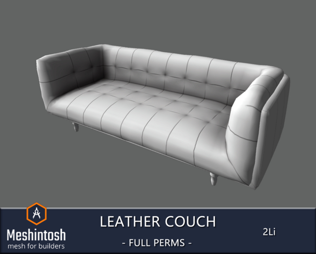 Meshintosh - Leather Couch
