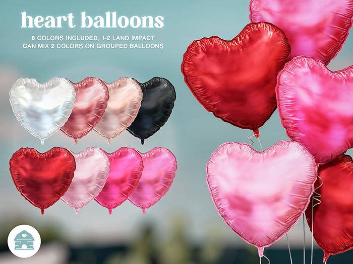 hive // heart balloons [wear to unpack]