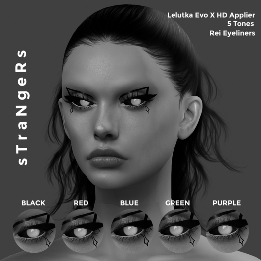 sTraNgeRs. Rei Eyeliners Lelutka EVO X HD Applier DEMO