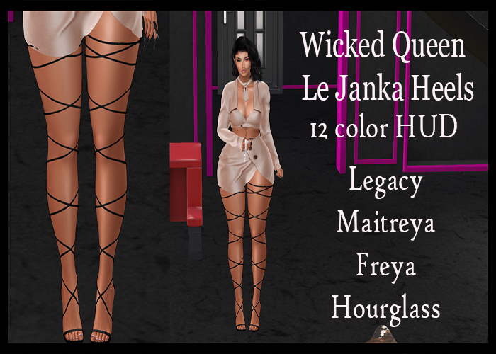 WQ-Le Janka Heels -unpacker