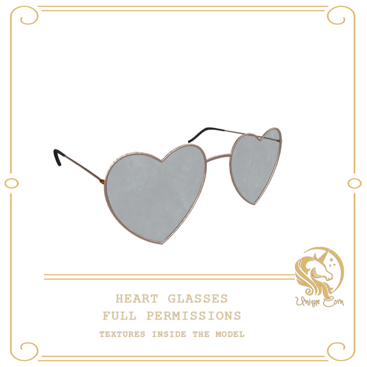 Full Perm Heart Glasses