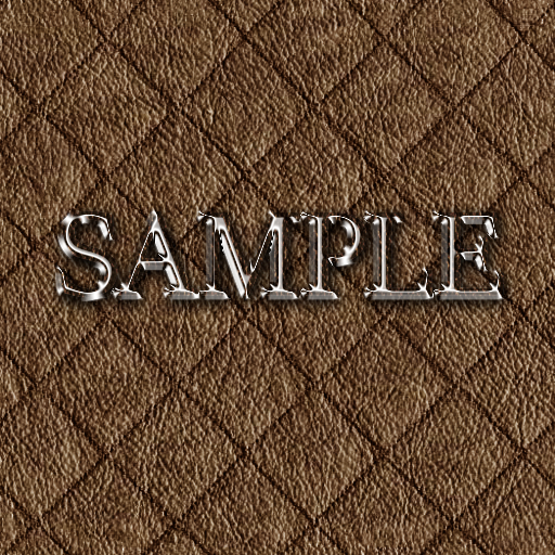 Zoy Texture [ Diamond Leather 04 ] Seamless - Brown