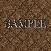 Zoy Texture [ Diamond Leather 04 ] Seamless - Brown