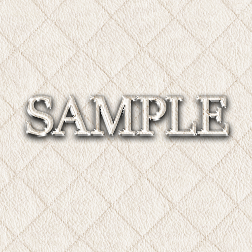 Zoy Texture [ Diamond Leather 04 ] Seamless - Cream