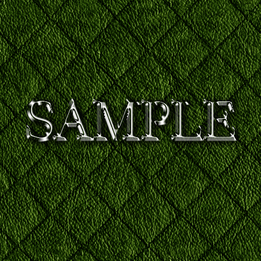 Zoy Texture [ Diamond Leather 04 ] Seamless - Dark Green