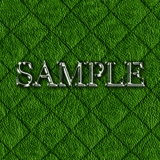Zoy Texture [ Diamond Leather 04 ] Seamless - Green