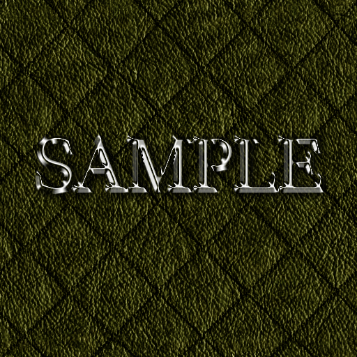 Zoy Texture [ Diamond Leather 04 ] Seamless - Moss