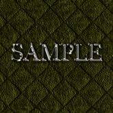 Zoy Texture [ Diamond Leather 04 ] Seamless - Moss