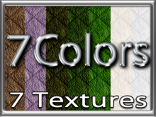 Zoy Texture [ Diamond Leather 04 ] Seamless - 7 Colors