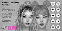 .spaceberry. face tattoos - bindis DEMO