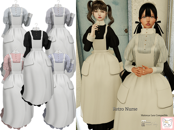 DEMO Maitreya Lara ,  fuayu Retro Nurse
