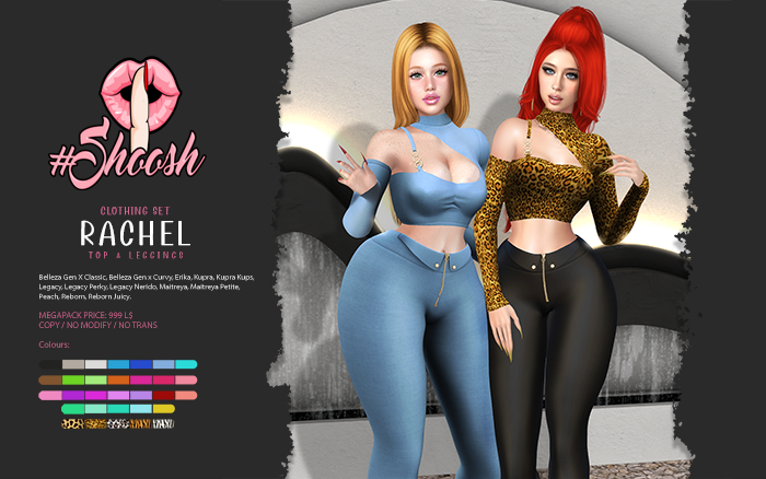 #SHOOSH - Rachel Top & Leggings [MEGAPACK]