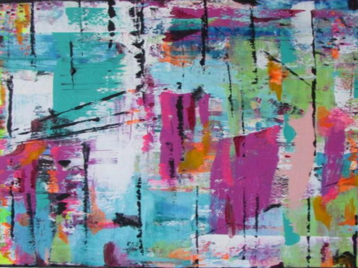 Abstract Paint Texture