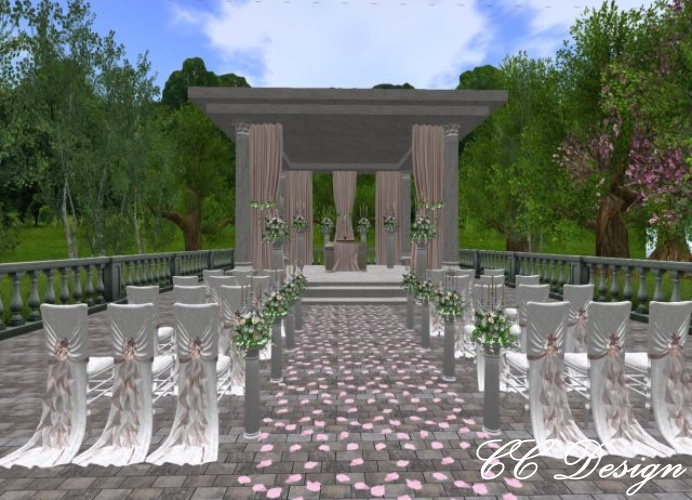 Second Life Marketplace *CC* Wedding Location Melinda Rose (Rezz Box)