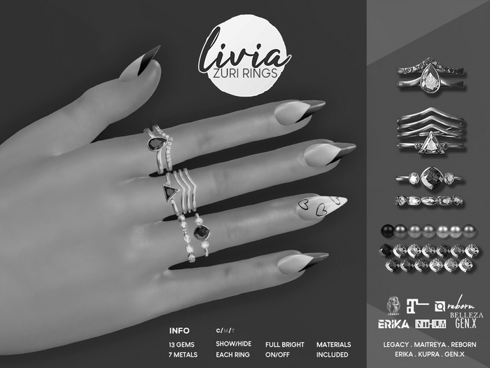LIVIA Zuri Bento Rings DEMO