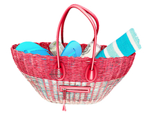 Mug | Beach Babe | #18 Beach Bag Red (with pose)