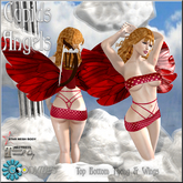 GoodVibes Cupids Girl Red Hearts 