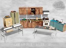-DRD- Camp Elm Creek - Kitchen - Set