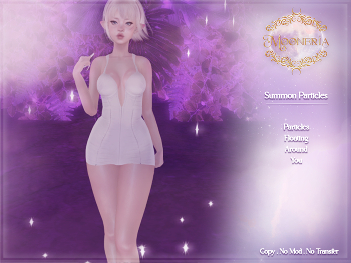 Mooneria -  Summon Particles (White)
