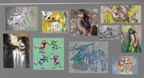 Second Life Marketplace - Odd Art Texture Pack