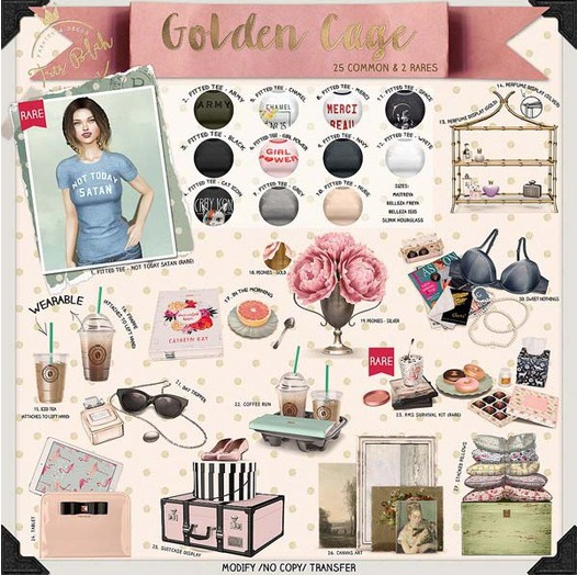 -tres blah- Golden Cage - Frappe