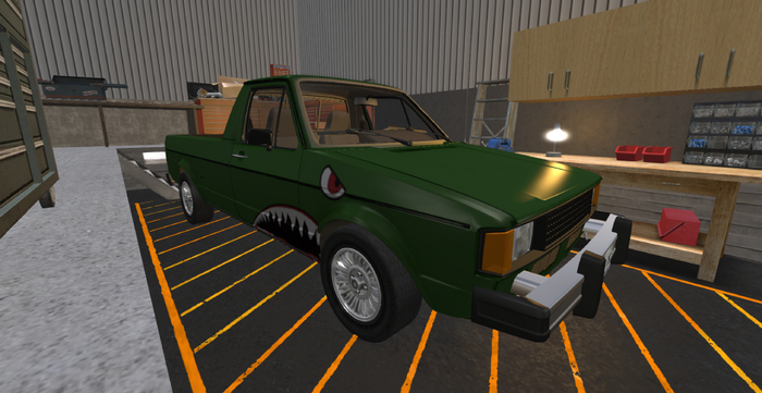 *CM* Adler Livery Green Shark [BOX]