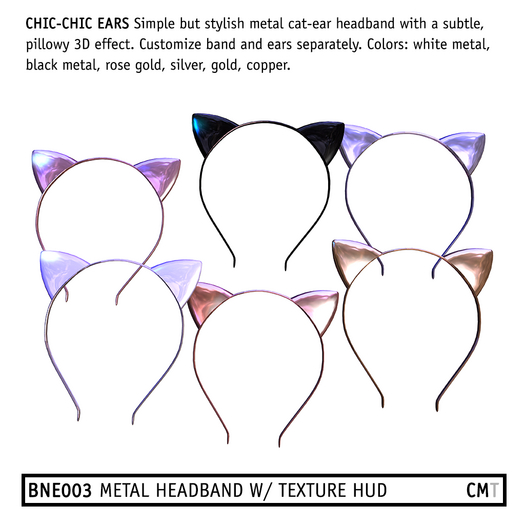BEENICORN - Chic-Chic Ears // kitty cat ears headband accessory