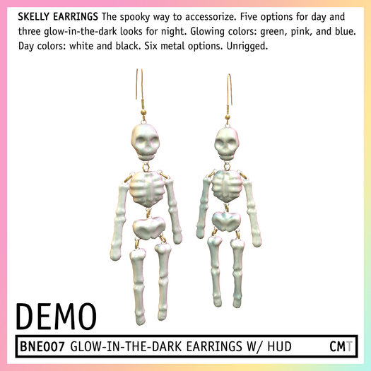 [DEMO] BEENICORN - Skelly Earrings