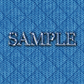 Zoy Texture [ Diamond Knitting 01 ] Seamless - Aqua
