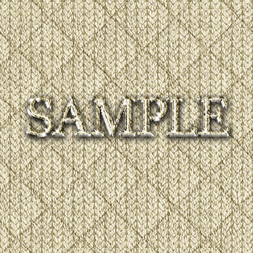 Zoy Texture [ Diamond Knitting 01 ] Seamless - Beige