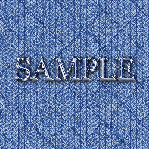 Zoy Texture [ Diamond Knitting 01 ] Seamless - Blue