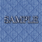 Zoy Texture [ Diamond Knitting 01 ] Seamless - Blue