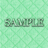 Zoy Texture [ Diamond Knitting 01 ] Seamless - Mint