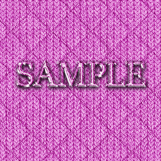 Zoy Texture [ Diamond Knitting 01 ] Seamless - Pink