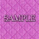 Zoy Texture [ Diamond Knitting 01 ] Seamless - Pink