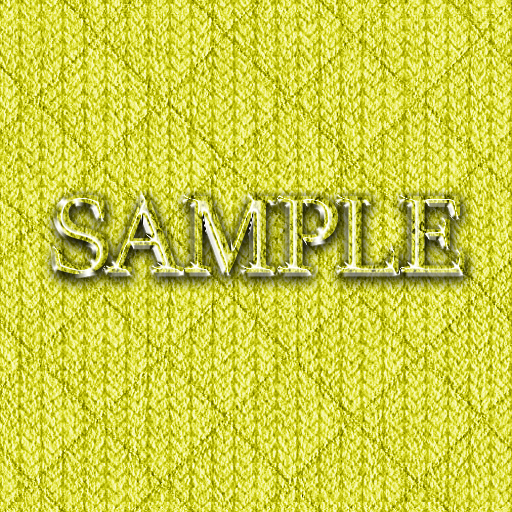 Zoy Texture [ Diamond Knitting 01 ] Seamless - Yellow