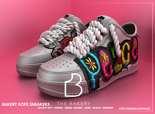 BAKERY ROPE SNEAKERS - FATPACK