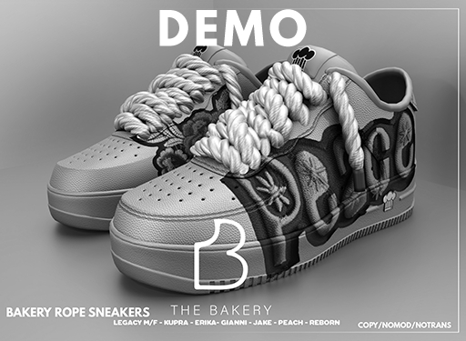 BAKERY ROPE SNEAKERS - DEMO