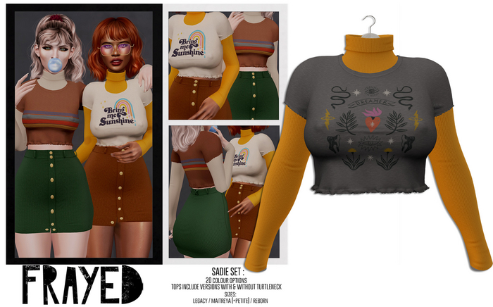 Frayed - Sadie Top - Dreamer