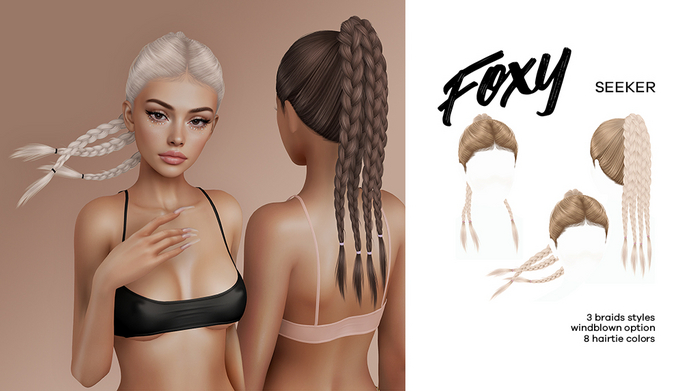 Foxy - Seeker Hair FATPACK