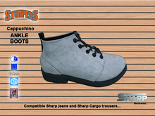 SHARP Ankle Boots cappuchino