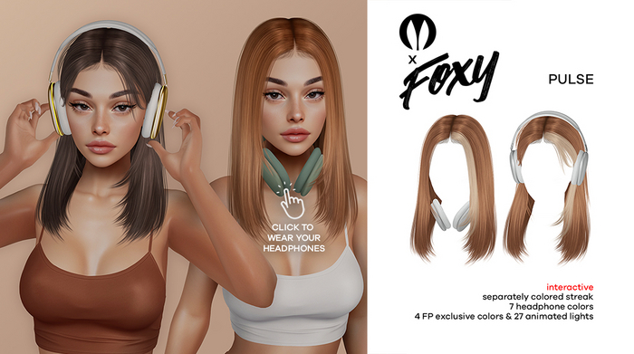 Foxy - Pulse Hair FATPACK