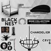 BLACK NEST / Enne Chandelier