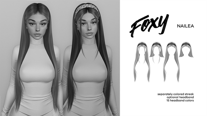 Foxy - Nailea Hair DEMO