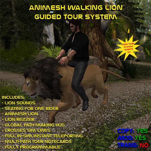 Animesh Lion Tour System