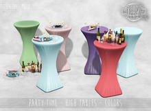 -DRD- Party Time - High Tables - Colors